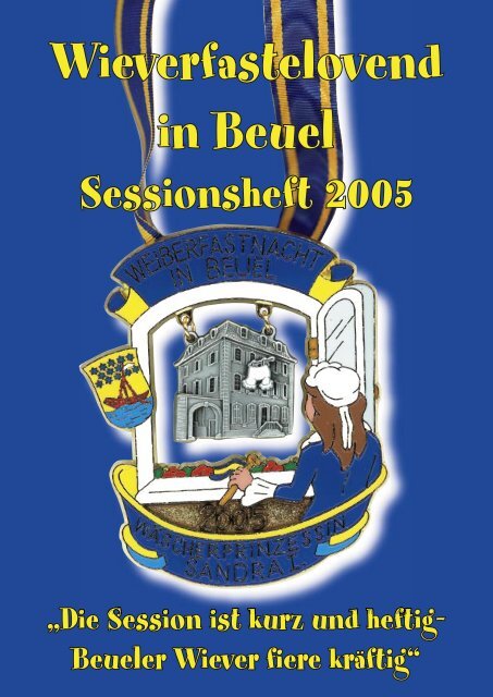 Sessionsheft 2005 - Beueler Wäscherprinzessin