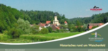 Tourenvorschläge »Historisches rund um Waischenfeld
