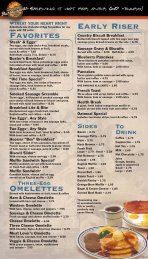 View Breakfast Menu - Don Hall's