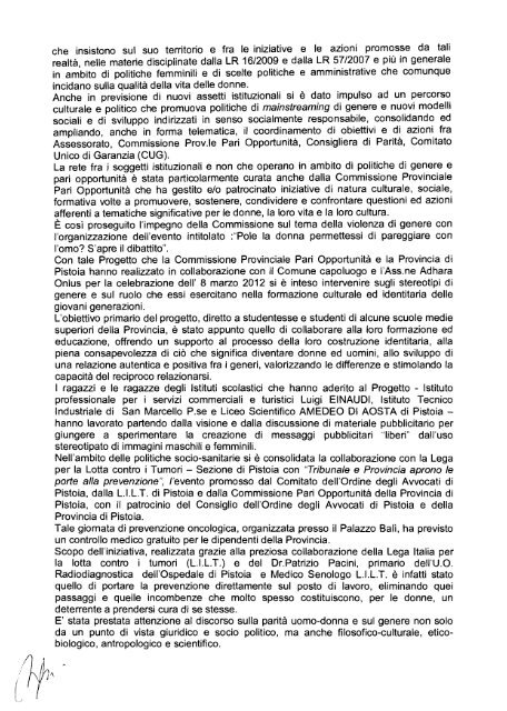 Delidera GP n. 49 del 24/04/2013 - Provincia di Pistoia