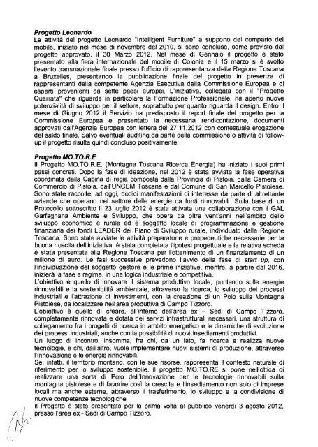 Delidera GP n. 49 del 24/04/2013 - Provincia di Pistoia