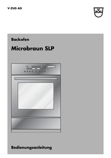 Microbraun SLP - V-ZUG Ltd