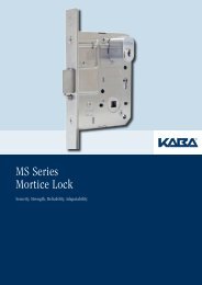 MS Series Mortice Lock
