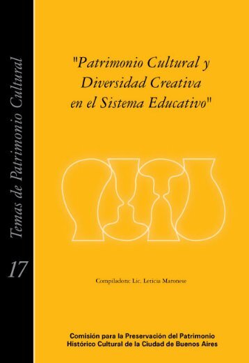 Patrimonio Cultural y Diversidad Creativa en el Sistema Educativo