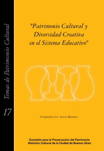 Patrimonio Cultural y Diversidad Creativa en el Sistema Educativo