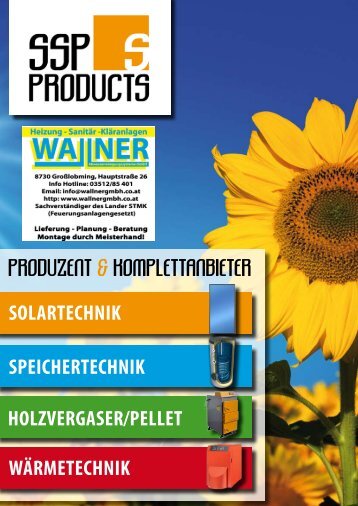 IHRE VORTEILE - Wallner GmbH