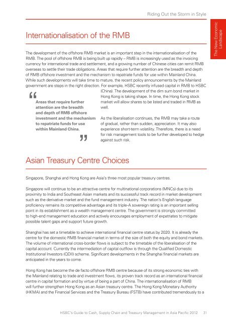 HSBC's Guide to Cash, Supply Chain and Treasury Management in ...