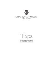 i trattamenti - Grand Hotel Tremezzo