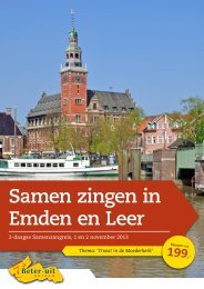 Samen zingen in Emden en Leer - Refo500