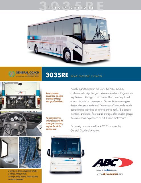 3035RE REAR ENGINE COACH - ABC Companies