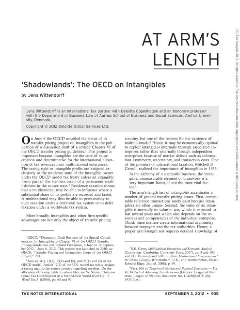Jens Wittendorf: 'Shadowlands' - Corit Academic