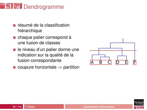 Classification automatique - Fabrice Rossi