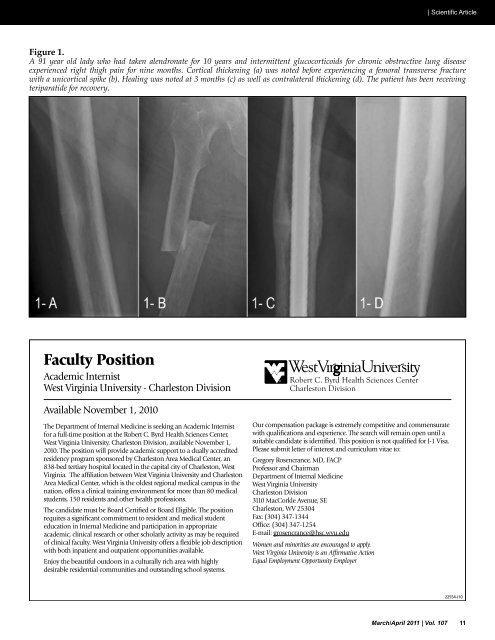 March/April - West Virginia State Medical Association