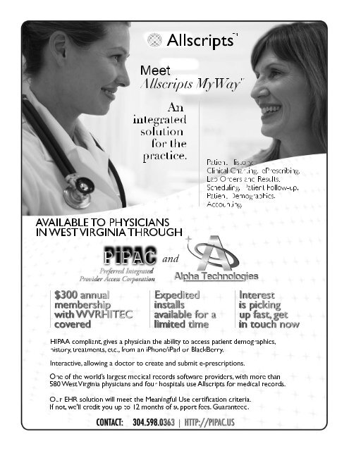 March/April - West Virginia State Medical Association