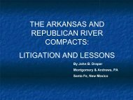 Arkansas and Republican River Basin