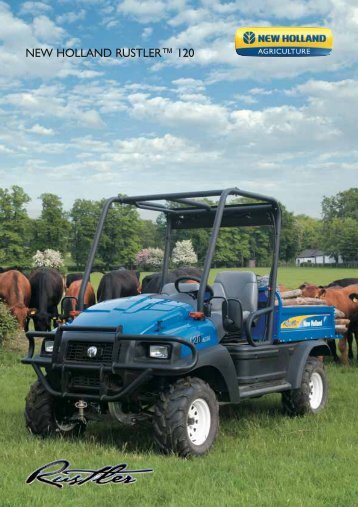 NEW HOLLAND RUSTLERâ¢ 120