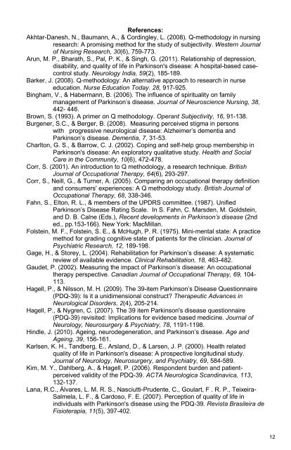 2011 Symposium Program - College of Health - University of Utah