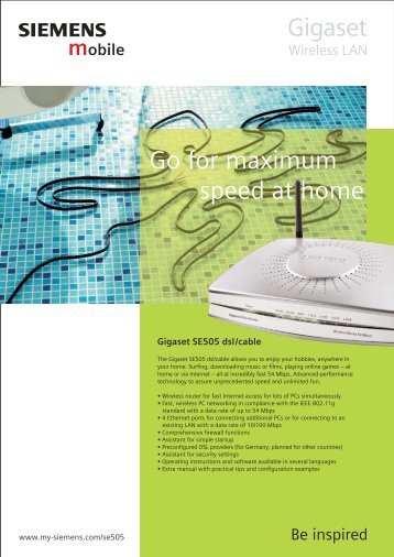 Technical Specifications Scope of delivery - DLG Tele