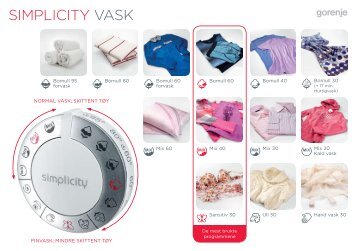 SIMPLICITY VASK - Gorenje