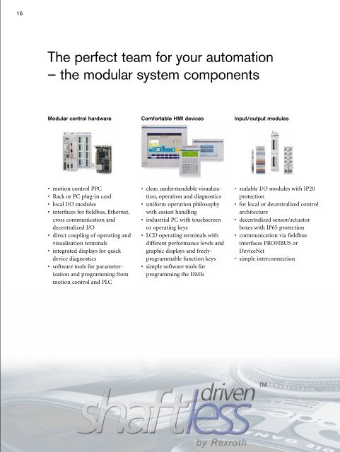 Rexroth SYNAX 200 Modular system solution for ... - Bosch Rexroth