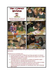 Year 2 Literacy Literacy Workshop - Gusford Primary School