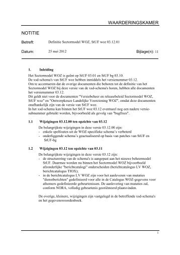 1 Relatiegrafieken WOZ StUF woz 03.12 - Waarderingskamer