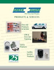 Green Guard First Aid and