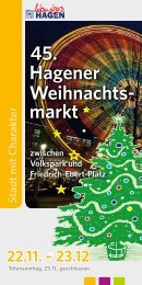 Broschüre Weihnachtsmarkt 2012 als PDF-Download - Hagen