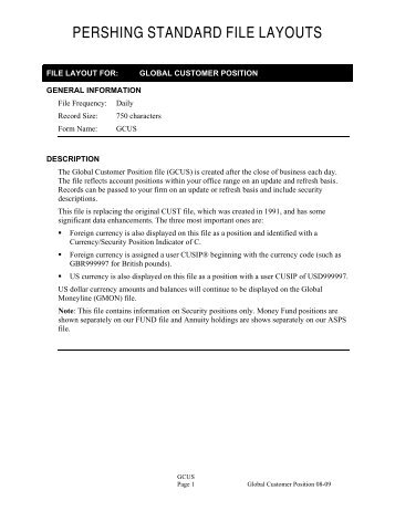 GCUS-Global Customer Position-08/09