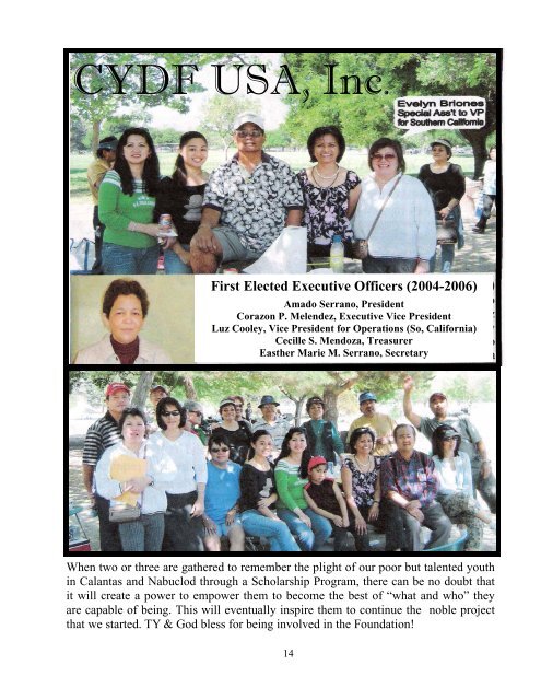 CYDF USA Journal 4 - Calantas Young Dreamers Foundation, Inc.