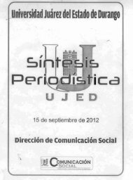 ujed comunicacion