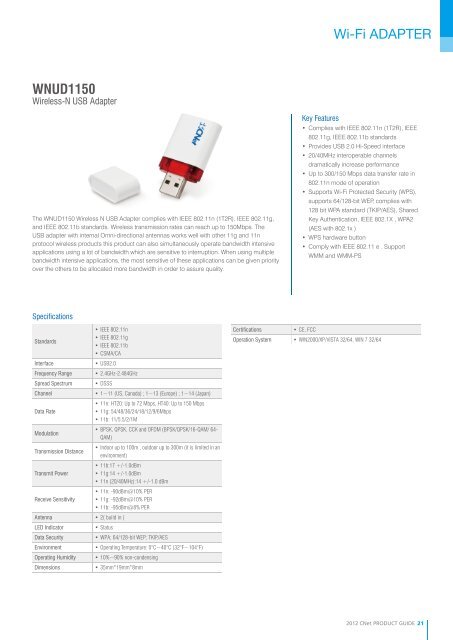 PRODUCT INTRODUCTION - CNet Technology, Inc.