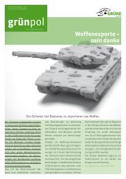 Nr. 31 - Ausgabe November 2009 - Grüne Baselland