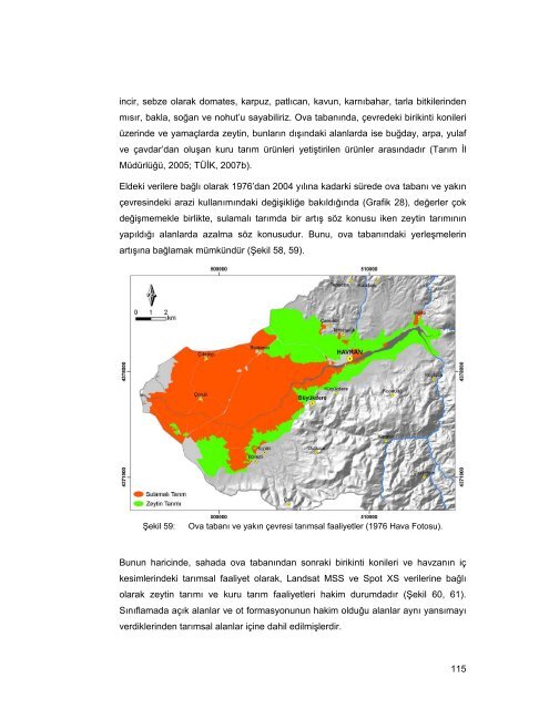 HAVRAN ÃAYI HAVZASININ (BALIKESÄ°R) CBS ve UZAKTAN ...