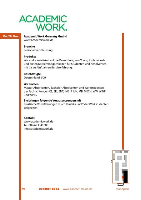 BroschÃ¼re (pdf, 22.1 MB) - CONTACT Messe