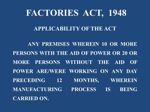 labour laws applicable to semiconductor industry in karnataka