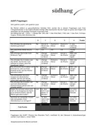 AUDIT-Fragebogen