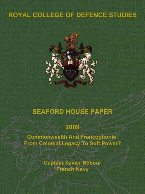 The Contemporary Commonwealth: An Assessment 1965-2009