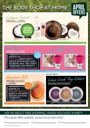 OFFErS - The Body Shop