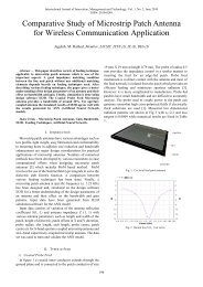 Comparative Study of Microstrip Patch Antenna for Wireless - IJIMT