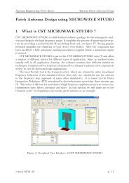 cst microwave studio course by university
