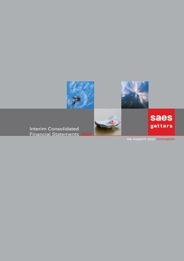 Information on the Management of the Group - SAES Getters