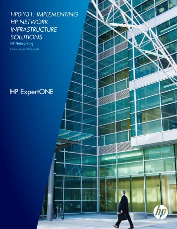 hp0-y31: implementing hp network infrastructure ... - Hewlett Packard