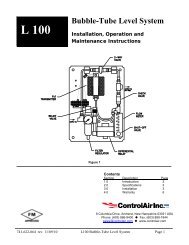 Bubble-Tube Level System - ControlAir Inc.