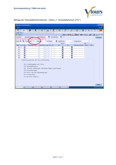 Buchungsanleitung TOMA und merlin_032009 - vtours