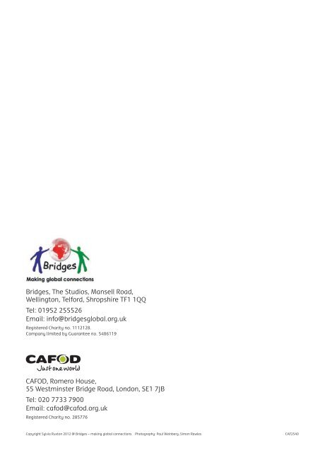 Life without taps - Cafod