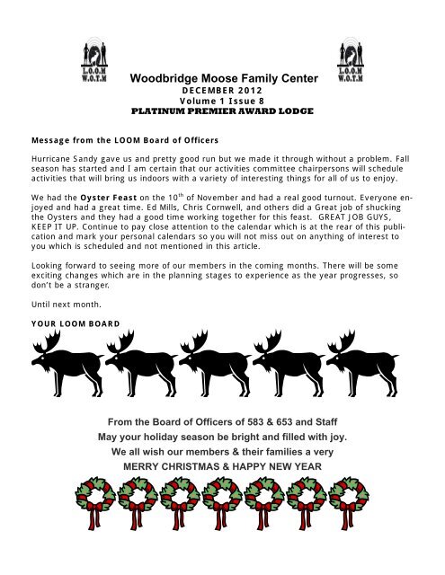 Woodbridge Moose Family Center