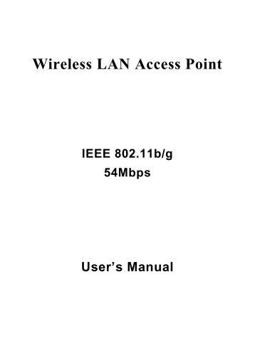 Wireless LAN Access Point - Freenet Antennas