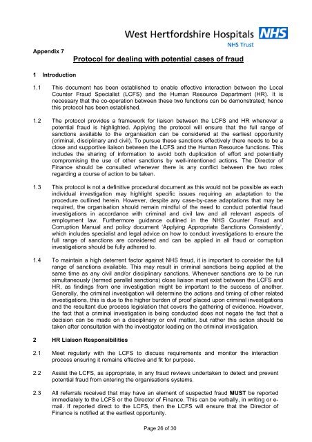 disciplinary policy & procedure - West Hertfordshire Hospitals NHS ...