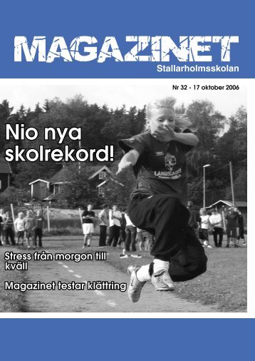 Nr 32 - Oktober 2006 - StrÃ¤ngnÃ¤s kommun